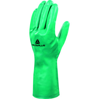 Gants nitrile floqué 33 cm Delta Plus usage professionnel