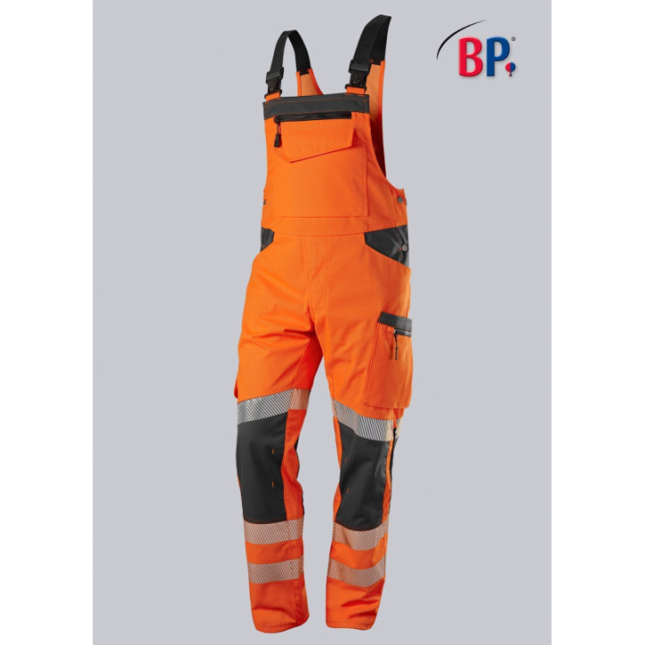 Cotte à bretelles haute visibilité homme BP travail EN20471