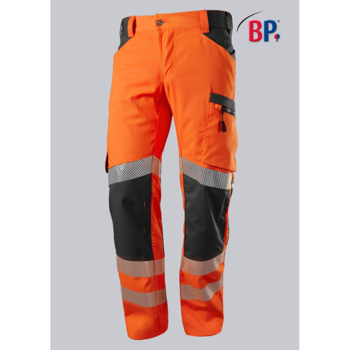 Pantalon de travail haute visibilité homme BP avec poches genoux
