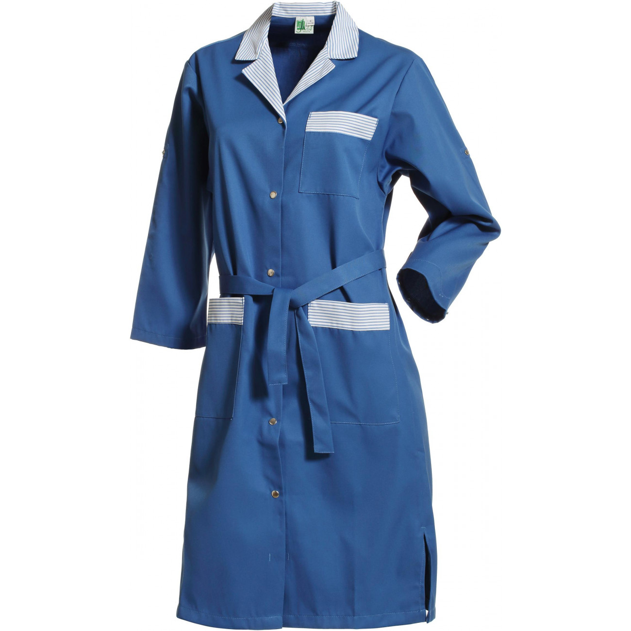 Blouse femme manches transformables en polycoton