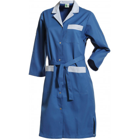 Blouse femme manches transformables en polycoton