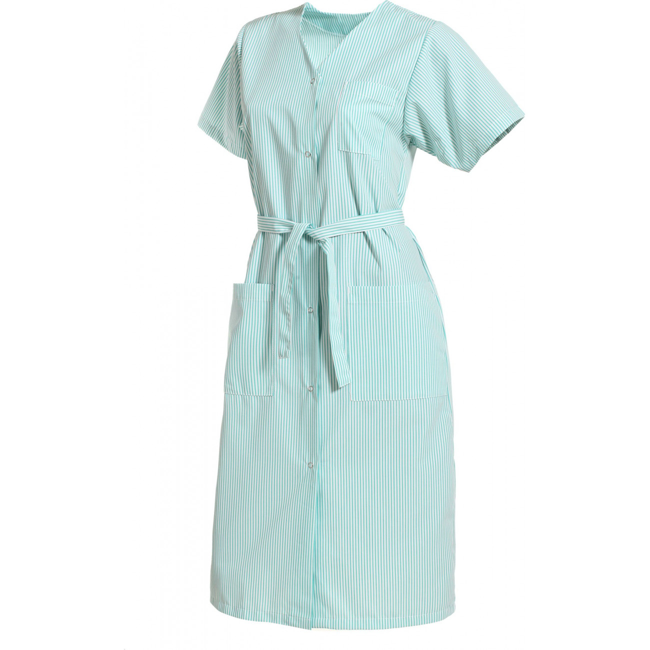 Blouse manches courtes rayée