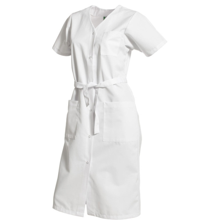 Blouse femme médicale manches courtes JALS HASSON blanche