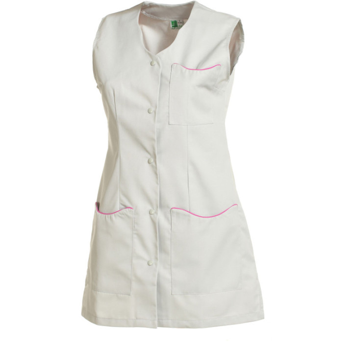Tunique professionnelle femme sans manches LAURIE médical