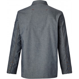 Veste cuisine homme denim AUTHENTIQUE (2)