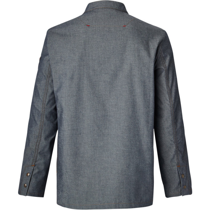Veste cuisine homme denim Authentique MOLINEL pro