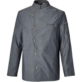 Veste cuisine homme denim Authentique MOLINEL pro
