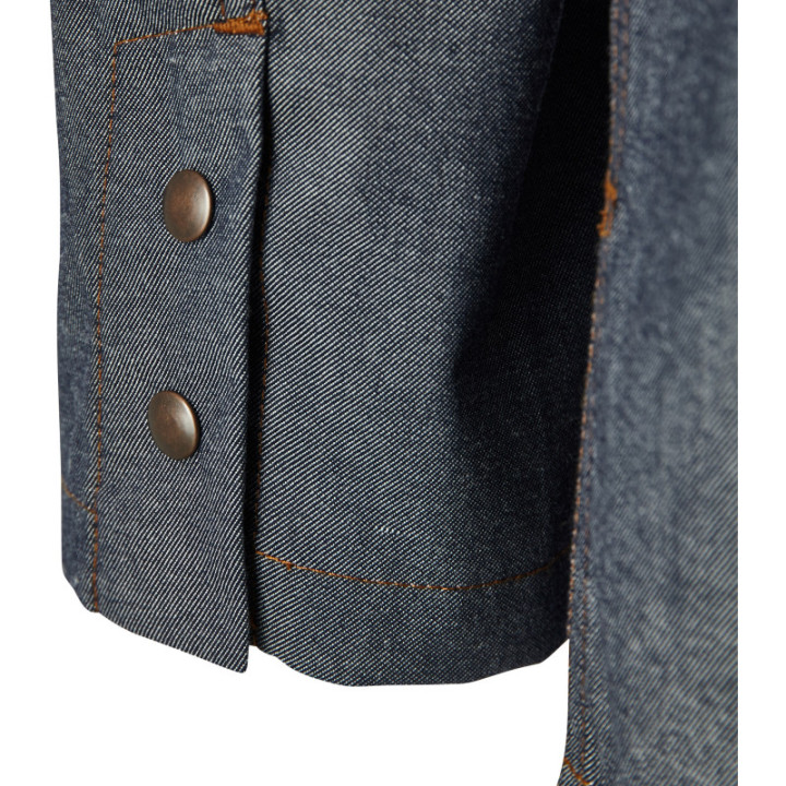 Veste cuisine homme denim Authentique MOLINEL pro