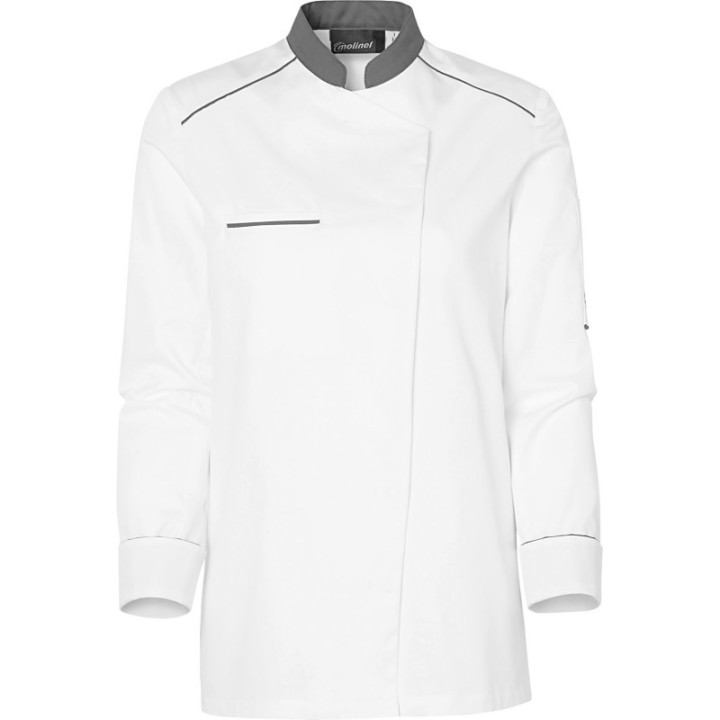 Veste cuisinier femme Néospirit MOLINEL manches longues