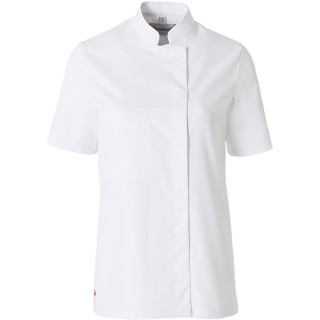 Veste cuisine femme manches courtes BUSI Molinel blanche