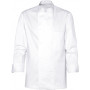 Veste cuisine 100% coton MANCHES LONGUES boutons pression Molinel