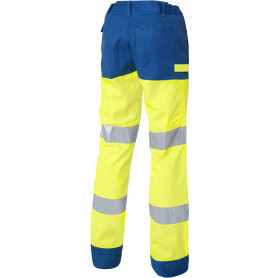 Pantalon jaune fluo haute visibilité Molinel (2)