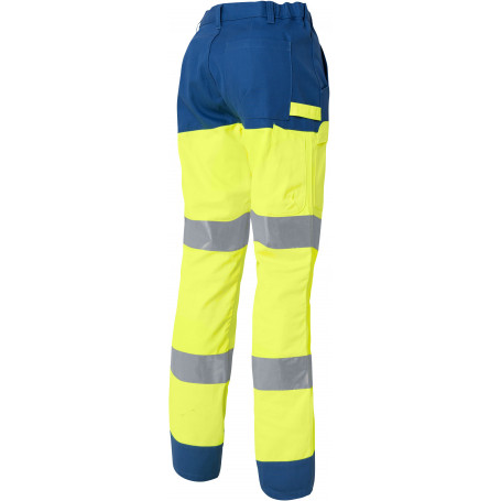 Pantalon Haute Visibilité à genouillères LUKLIGHT Molinel