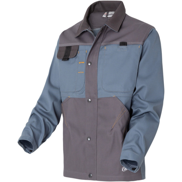 Veste de travail Molinel homme, coton polyester pro