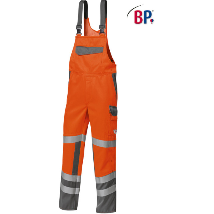 Cotte à bretelles haute visibilité BP homme travail pro