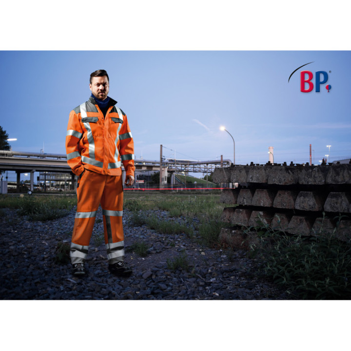 Cotte à bretelles haute visibilité BP homme travail pro