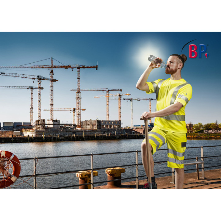 T-shirt haute visibilité unisexe BP pour travail pro