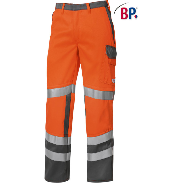 Pantalon haute visibilité travail taille élastiquée BP