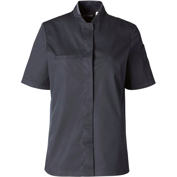 Veste cuisinier femme manches courtes BLACKSTITCH MOLINEL