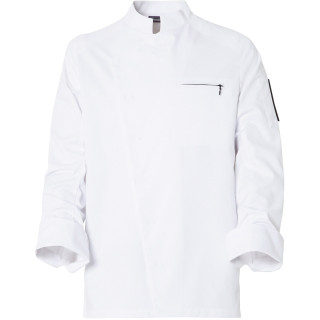 Veste de cuisine unisexe JAKLAB Molinel manches longues