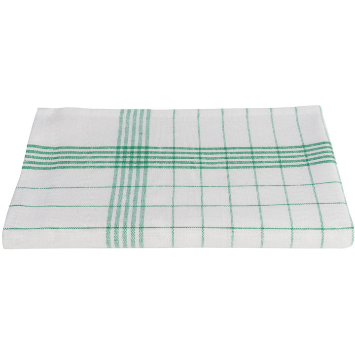 Essuie-verre lin et coton Molinel pro x10 restauration