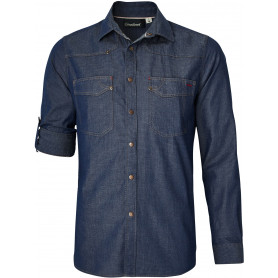 Chemise homme en jean AUTHENTIQUE Molinel (2)