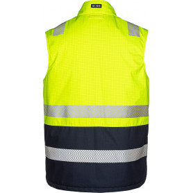 Gilet sans-manches haute visibilité ignifugé et antistatique (2)