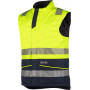 Gilet sans-manches haute visibilité ignifugé et antistatique