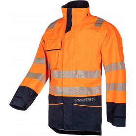 Parka haute visibilité étanche avec protection ARC (2)