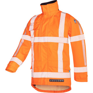 Veste de pluie haute visibilité ARC pour travaux pros