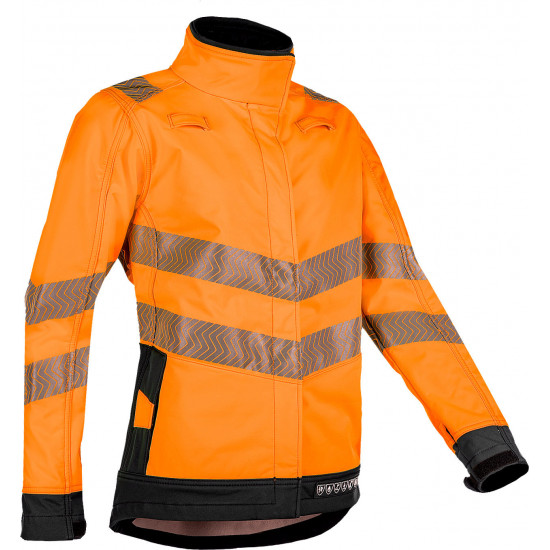 Softshell haute visibilité pour des femmes avec protection ARC