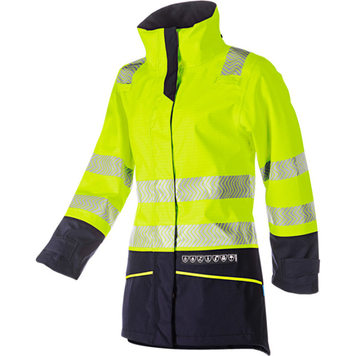 Parka haute visibilité femme étanche ARC travail pro
