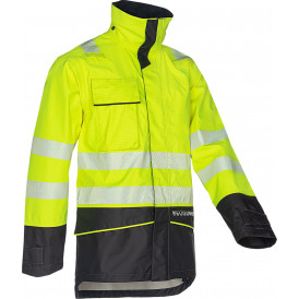 Parka étanche haute visibilité avec protection ARC (2)