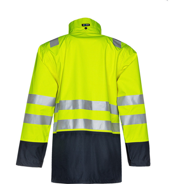 Parka étanche haute visibilité ARC pour travaux Sioen