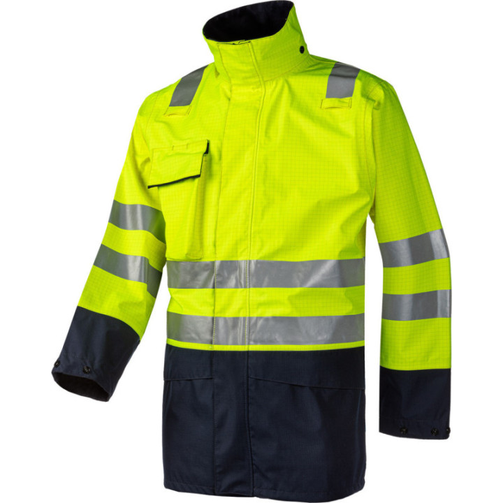 Parka étanche haute visibilité ARC pour travaux Sioen