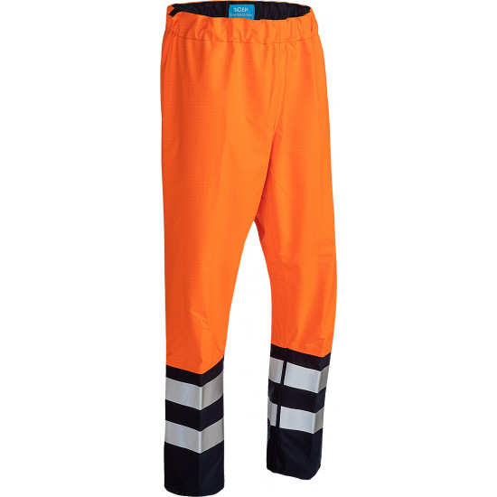 Pantalon de pluie étanche haute visibilité avec protection ARC