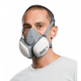 Demi-masque respiratoire de protection protection FFABE1 P3 R D