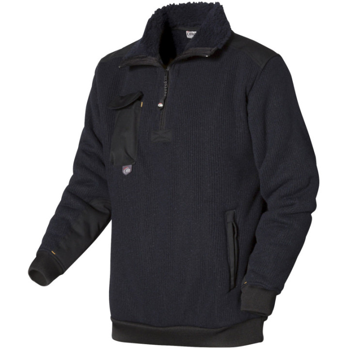 Pull de travail renforcé épaules SCANDIK Molinel homme