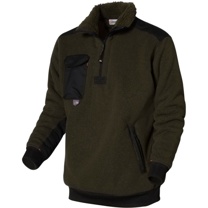 Pull de travail renforcé épaules SCANDIK Molinel homme