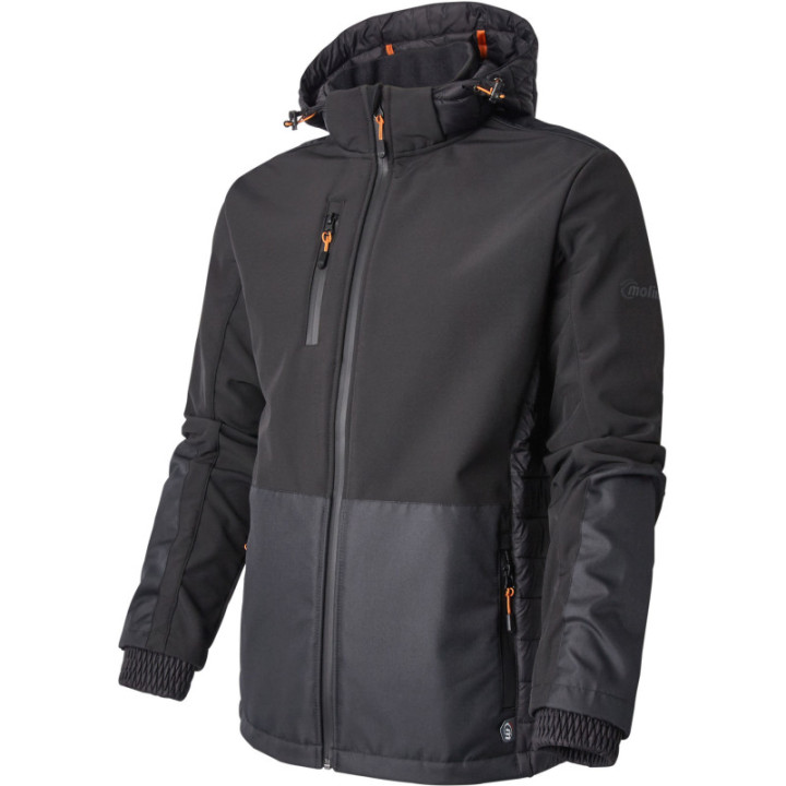 Veste softshell HYBRID Molinel homme travail extérieur