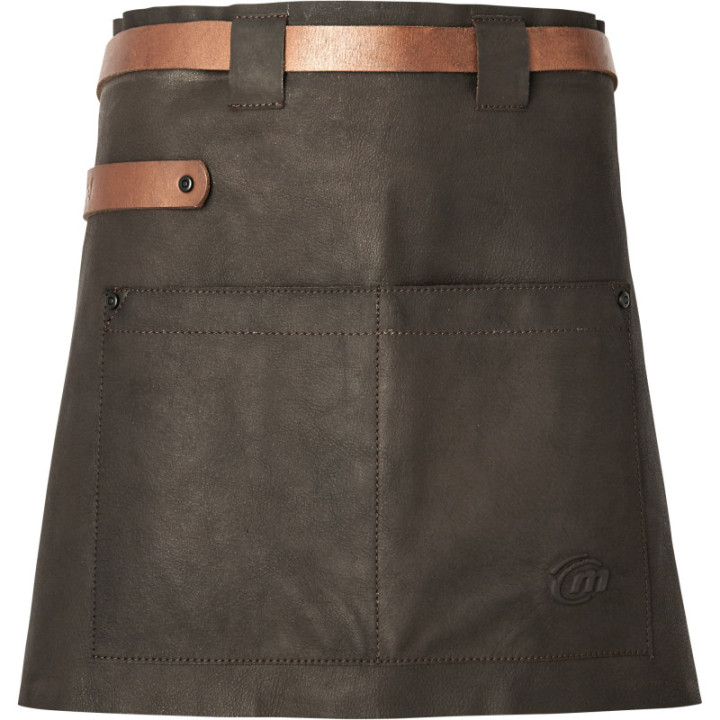 Tablier court cuir authentique MOLINEL pour artisans