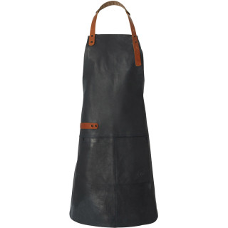 Tablier bavette cuir authentique MOLINEL cuisine pro