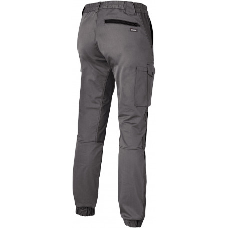 Pantalon de travail Coton/Polyester, Renfort genoux, 2 poches cotés,  Elastiqué cheville MOLINEL