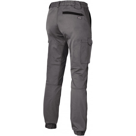 Pantalon de travail Coton/Polyester, Renfort genoux, 2 poches cotés, Elastiqué cheville MOLINEL