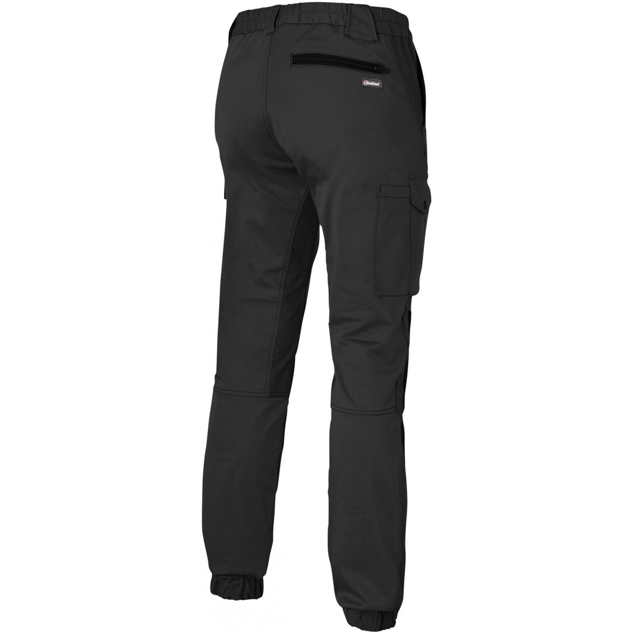 Pantalon de travail Coton/Polyester, Renfort genoux, 2 poches cotés, Elastiqué cheville MOLINEL