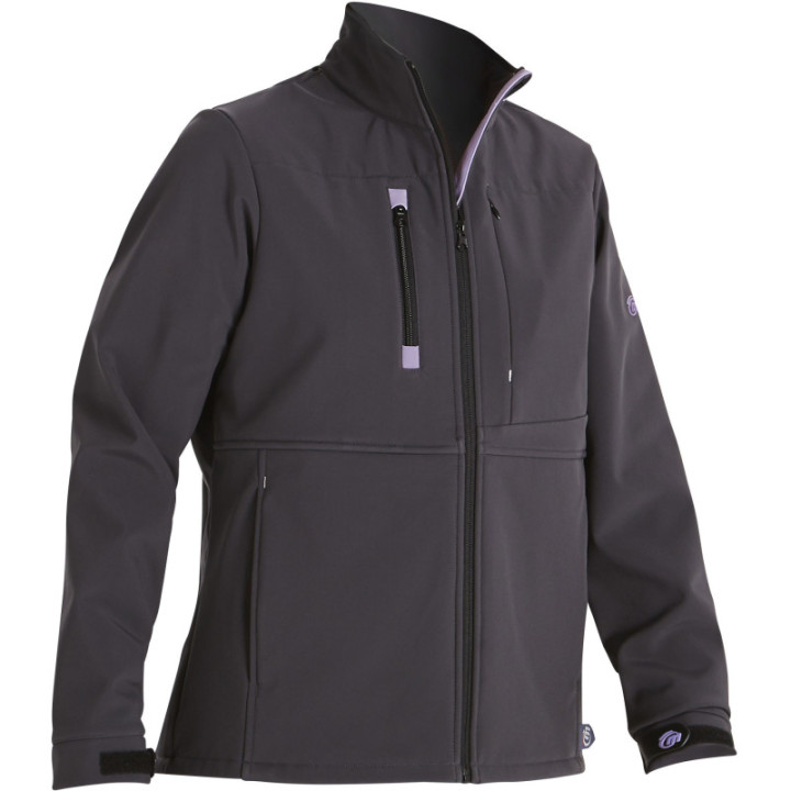 Veste softshell femme de travail déperlante Molinel