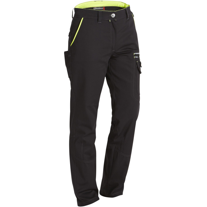 Pantalon de travail CONTAKT femme MOLINEL genoux normés