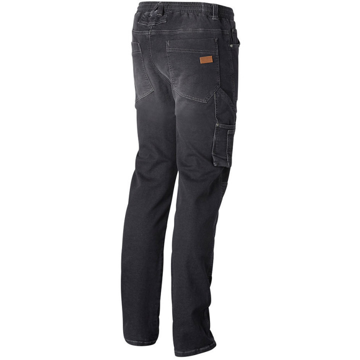 Pantalon de travail look jean molleton DENIM MOLINEL