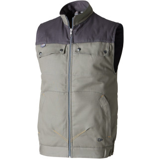 Gilet vert nature G-ROK MOLINEL homme travail hiver