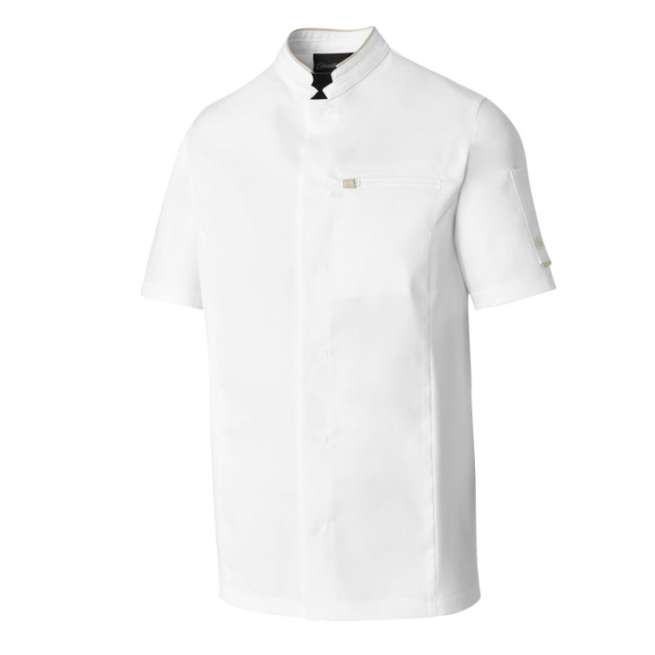 Veste de cuisine unisexe CRUSH MOLINEL manches courtes